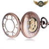 La Rose Victorienne - Montre Gousset Demi-Chasseur Or Rose - Vue 2 - Gousset-heritage