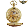La Rose de Mécanique - Montre Pendentif Squelette Victorien - Vue 2 - Gousset-heritage