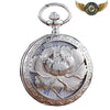 La Rose de Mécanique - Montre Pendentif Squelette Victorien - Argent - Gousset-heritage