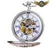 La Rose de Mécanique - Montre Pendentif Squelette Victorien - Vue 4 - Gousset-heritage
