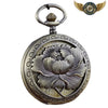 La Rose de Mécanique - Montre Pendentif Squelette Victorien - Bronze - Gousset-heritage