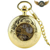 La Royale | Montre Gousset Mécanique Chasseur Doré Fleur de Lys - Vue 3 - Gousset-heritage
