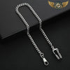 La Sécurité Moderne - Chaîne Gourmette à Clip Ceinture Acier - Argent - Gousset-heritage