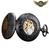 La Vestale – Montre Sautoir Mécanique Squelette Gravée - Vue 13 - Gousset-heritage