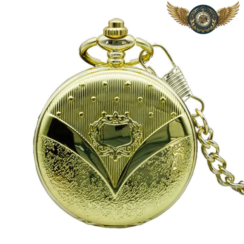La Vestale – Montre Sautoir Mécanique Squelette Gravée - NYMPHE D'OR - Gousset-heritage