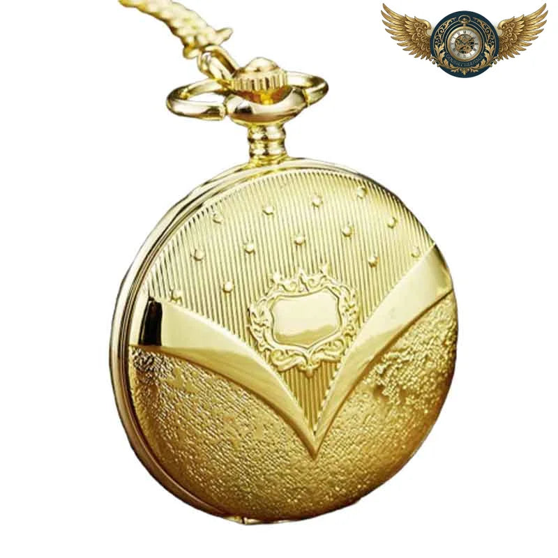 La Vestale – Montre Sautoir Mécanique Squelette Gravée - Vue 5 - Gousset-heritage