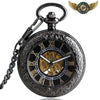 Le Baron Noir - Montre Gousset Automatique Squelette Half-Hunter - Vue 1 - Gousset-heritage