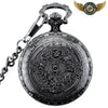 Le Baroque | Montre de Poche Quartz Cadran Ouvert Gravé - Vue 2 - Gousset-heritage
