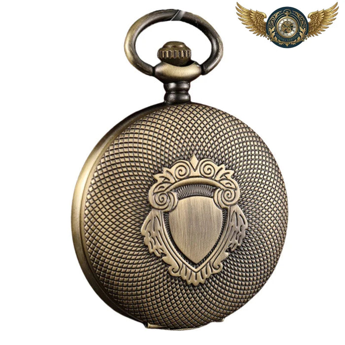 Le Blason - Gousset Automatique Chasseur Bronze Patiné - Bronze - Gousset-heritage