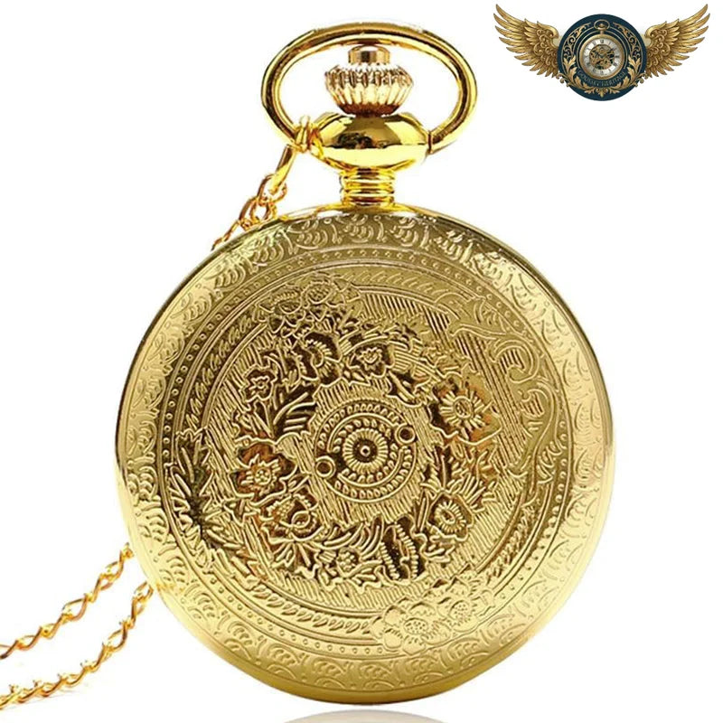 Le Blason Royal - Montre Gousset Héraldique Plaquée Or/Argent