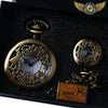 Le Cabinet - Montre Gousset Demi-Chasseur Quartz Bronze Antique - Vue 1 - Gousset-heritage