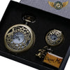 Le Cabinet - Montre Gousset Demi-Chasseur Quartz Bronze Antique - Vue 6 - Gousset-heritage