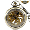 Le Cabinet - Montre Gousset Squelette Mécanique Bronze Vieilli - Vue 1 - Gousset-heritage