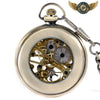 Le Cabinet - Montre Gousset Squelette Mécanique Bronze Vieilli - Vue 2 - Gousset-heritage