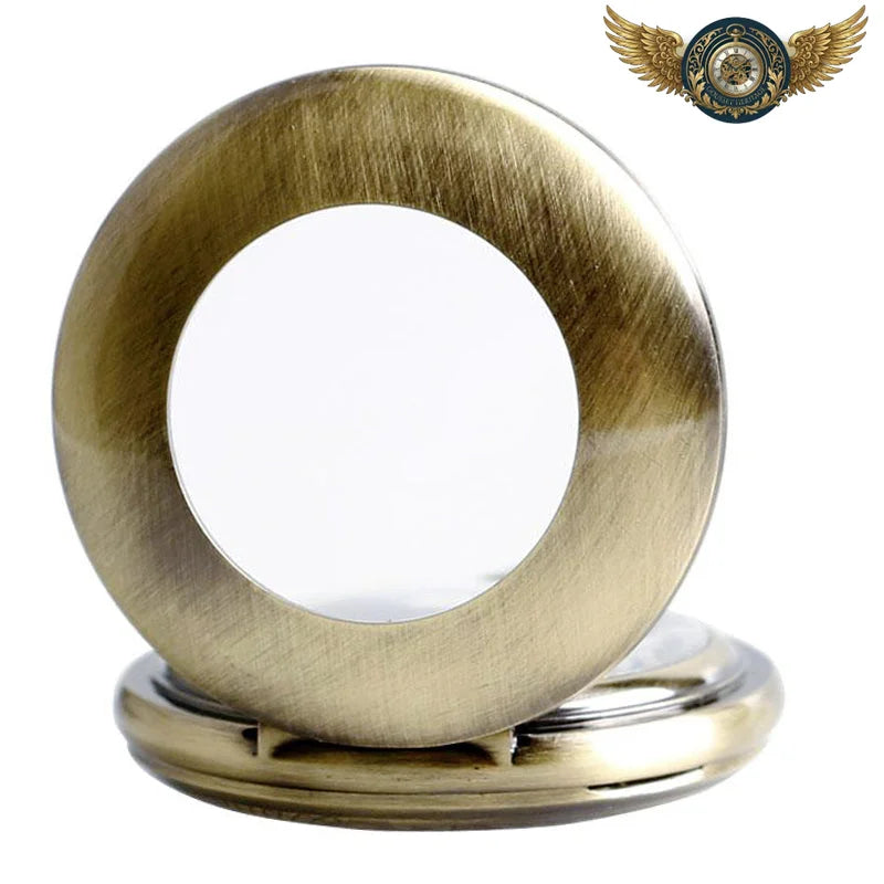 Le Cabinet - Montre à Gousset Demi-Chasseur Squelette Bronze - Vue 5 - Gousset-heritage