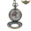 Le Cabinet | Montre Gousset Mécanique Demi-Chasseur Bronze - Vue 2 - Gousset-heritage