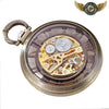 Le Cabinet | Montre Gousset Squelettée Mécanique 47 mm - Vue 5 - Gousset-heritage