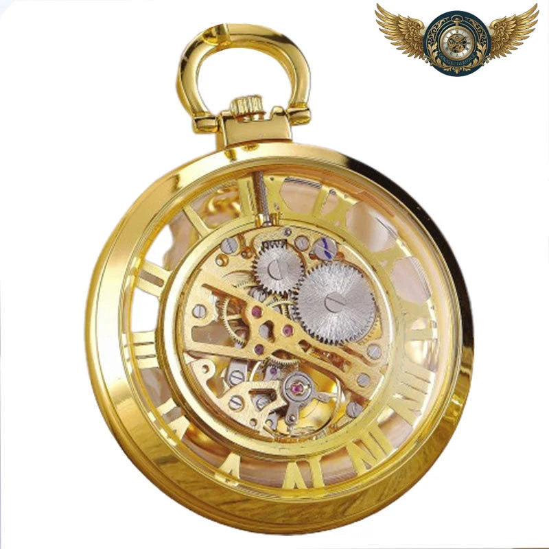 Le Cabinet | Montre Gousset Squelettée Mécanique 47 mm - Vue 6 - Gousset-heritage
