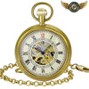 Le Cabinet de Curiosité - Montre Gousset Squelette Bronze Patiné - Vue 2 - Gousset-heritage