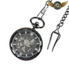 Le Calibre Noir – Montre Gousset Squelette Mécanique Manuelle - Vue 4 - Gousset-heritage