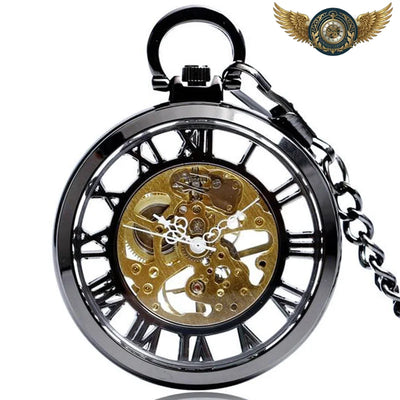 Acheter Le Calibre Révélé - Montre Gousset Squelette Mécanique 48mm - Gousset-heritage