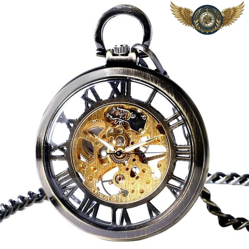 Le Calibre Révélé - Montre Gousset Squelette Mécanique 48mm