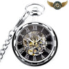 Le Calibre Visible - Montre Gousset Squelette Mécanique 50mm - Argent - Gousset-heritage