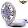 Le Capitaine - Montre Gousset Steampunk Bronze Patiné Quartz - Vue 2 - Gousset-heritage