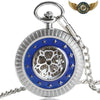 Le Céleste - Montre de Poche Demi Chasseur Mécanique Bleu Cobalt - Vue 1 - Gousset-heritage