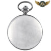Le Chasseur Quartz | Montre de Poche Acier Brossé Mat - Vue 1 - Gousset-heritage