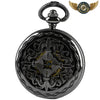 Le Chronographe Spectre - Montre Gousset Mécanique Squelette Ajourée - Vue 2 - Gousset-heritage