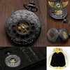 Le Chronos - Montre de poche Mécanique Squelette Double Chasseur - Vue 4 - Gousset-heritage