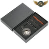 Le Chronos - Montre de poche Mécanique Squelette Double Chasseur - Vue 6 - Gousset-heritage