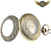 Le Chronos Squelette - Montre Gousset Mécanique Bronze Antique - Vue 4 - Gousset-heritage