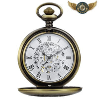 Le Cinétique – Montre Gousset Chasseur Squelette Mécanique - modèle Bronze - Gousset-heritage