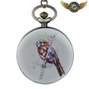 Le Colibri - Montre Gousset Locket Full Hunter Quartz Patine Antique - Vue 1 - Gousset-heritage