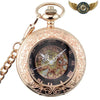 Le Curieux - Montre Gousset Mécanique Squelette à Clapet - Vue 2 - Gousset-heritage