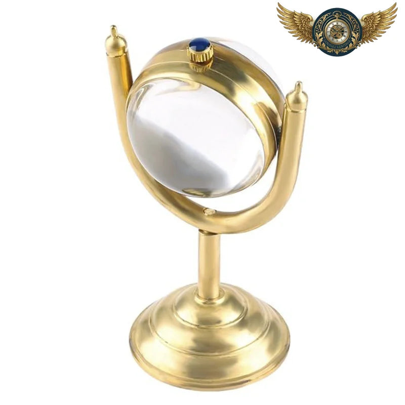 Le Curiositas - Montre Squelette Or Pivotante & Horloge de Cabinet