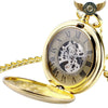 Le Dandy - Montre Gousset Automatique Chasseur Plaquée Or - Vue 2 - Gousset-heritage