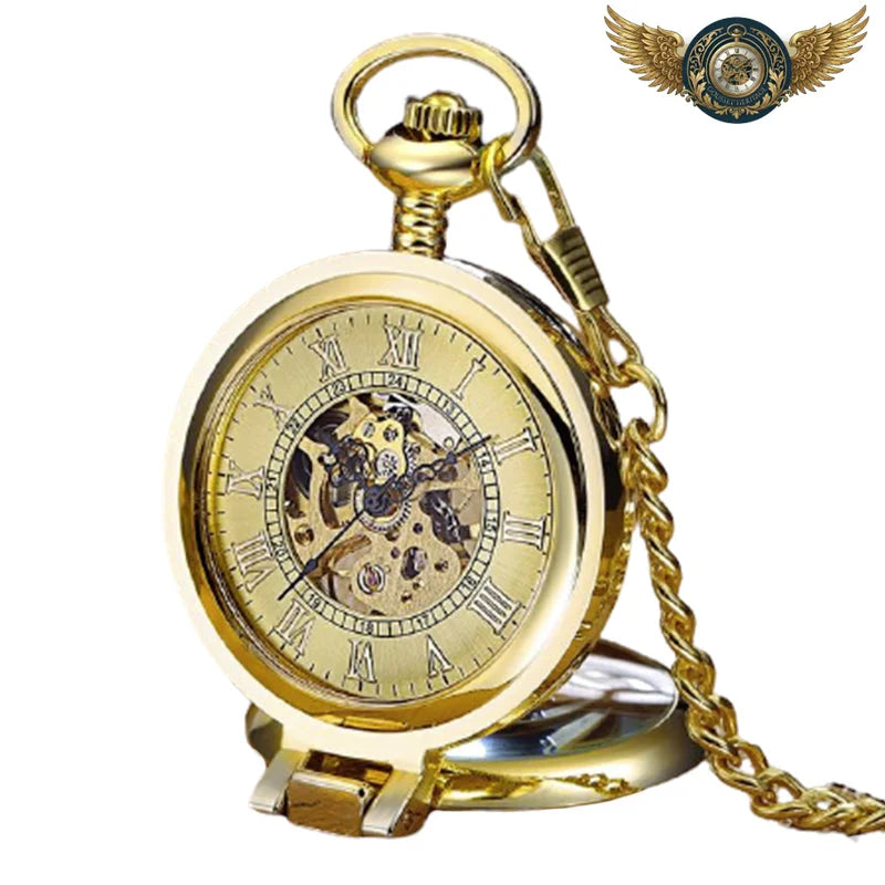Le Dandy - Montre Gousset Mécanique Squelette Boîtier Chasseur - Vue 7 - Gousset-heritage