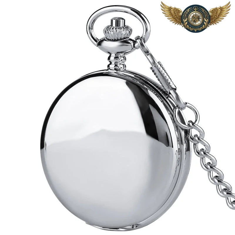 Le Dandy - Montre Gousset Squelette Mécanique Double Chasseur - Vue 2 - Gousset-heritage