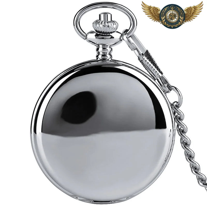 Le Dandy - Montre Gousset Squelette Mécanique Double Chasseur - Vue 3 - Gousset-heritage