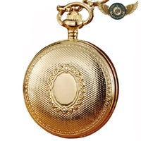 Le Dandy - Montre à Gousset Automatique Squelette Boîtier Chasseur Or - Gousset-heritage