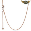Le Dandy Ajustable - Sautoir en Argent Massif 925 Réglable - Or rose - Gousset-heritage