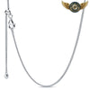 Le Dandy Ajustable - Sautoir en Argent Massif 925 Réglable - Argent - Gousset-heritage