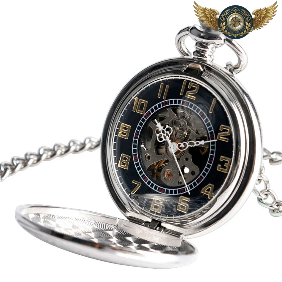 Le Dandy Art Déco - Montre de Poche Automatique Squelette - Vue 2 - Gousset-heritage