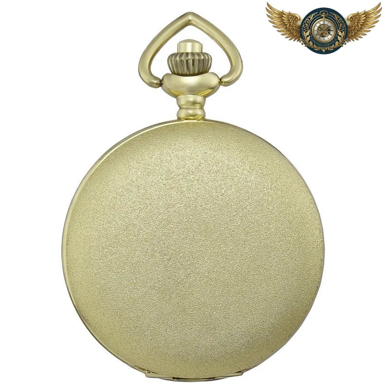 Le Dandy Audacieux - Montre Gousset Mécanique Squelette Dorée - Or - Gousset-heritage