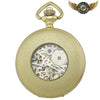 Le Dandy Audacieux - Montre Gousset Mécanique Squelette Dorée - Vue 3 - Gousset-heritage