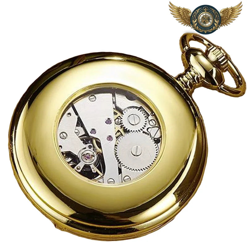 Le Dandy Céleste | Gousset Mécanique Full Hunter Phases de Lune