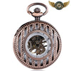 Le Dandy Cuivré - Montre Gousset Mécanique Squelette 50mm - Vue 1 - Gousset-heritage
